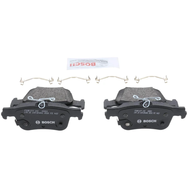 Disc Brake Pad Set - Rear Side - Bosch BP2384