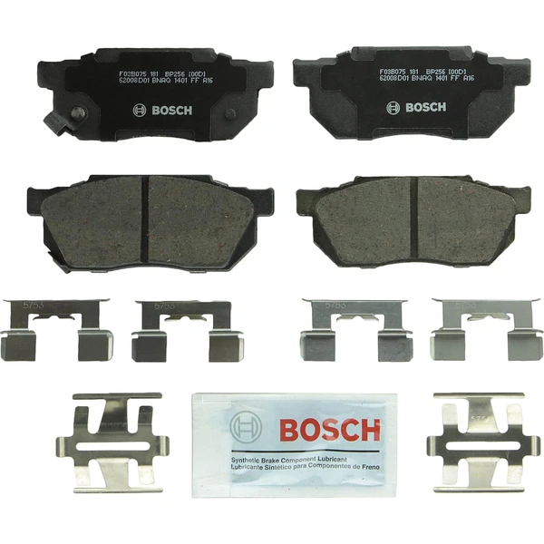 Disc Brake Pad Set - Front Side - Bosch BP256