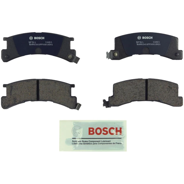 Disc Brake Pad Set - Rear Side - Bosch BP301