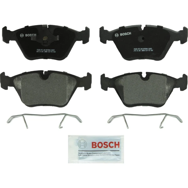 Disc Brake Pad Set - Front Side - Bosch BP394A