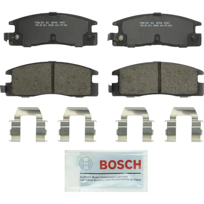 Disc Brake Pad Set - Rear Side - Bosch BP398