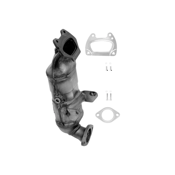 Eastern Catalytic 20465 Catalytic Converter with Integrated Exhaust Manifold, Front Left Driver Side