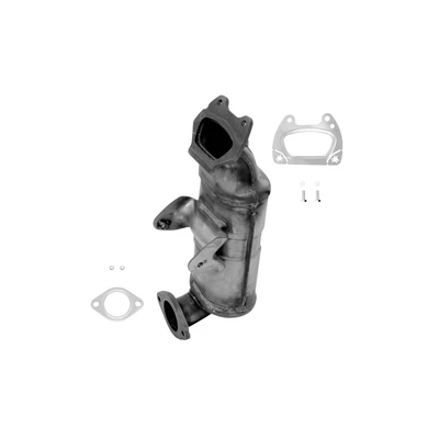 Eastern Catalytic 20466 Catalytic Converter with Integrated Exhaust Manifold, Front Right Passenger Side