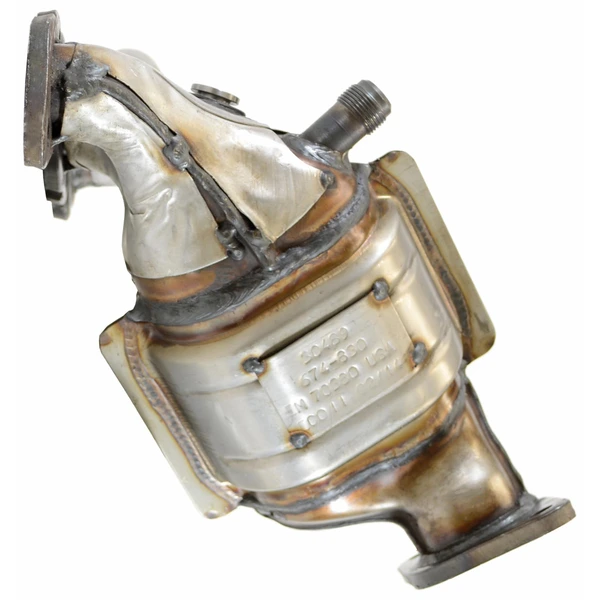 Eastern Catalytic 30489 Catalytic Converter with Integrated Exhaust Manifold, Front Right Passenger Side