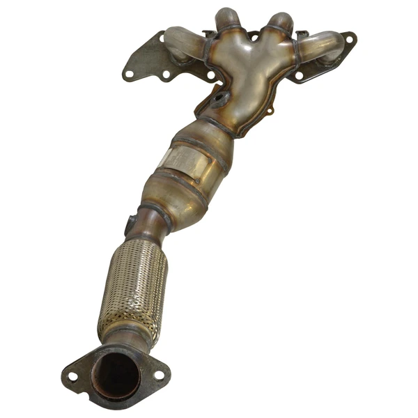 Eastern Catalytic 30502 Catalytic Converter with Integrated Exhaust Manifold, Front Side