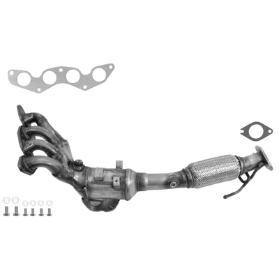 Eastern Catalytic 30580 Catalytic Converter with Integrated Exhaust Manifold, Front Side