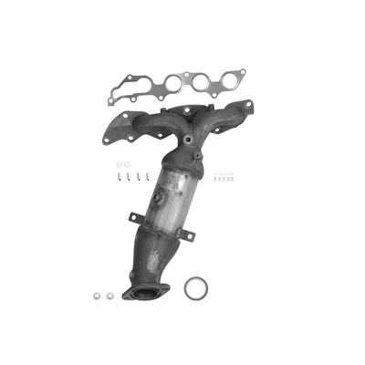 Eastern Catalytic 30589 Catalytic Converter with Integrated Exhaust Manifold, Front Side