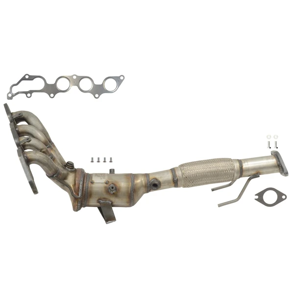 Eastern Catalytic 30616 Catalytic Converter with Integrated Exhaust Manifold, Front Side