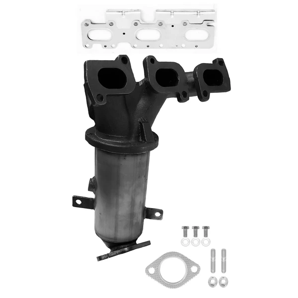 Eastern Catalytic 30641 Catalytic Converter with Integrated Exhaust Manifold, Left Driver Side