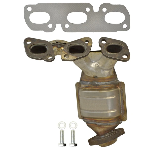 Eastern Catalytic 30344 Catalytic Converter with Integrated Exhaust Manifold, Front Right Passenger Side