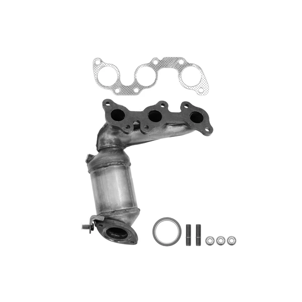 Eastern Catalytic 40564 Catalytic Converter with Integrated Exhaust Manifold, Front Left Driver Side