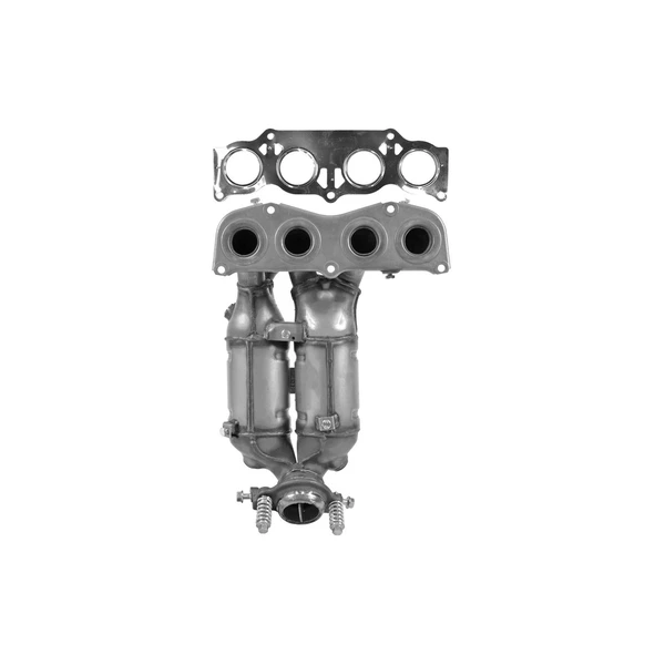 Eastern Catalytic 40583 Catalytic Converter with Integrated Exhaust Manifold, Front Side