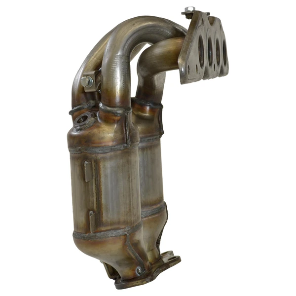 Eastern Catalytic 40617 Catalytic Converter with Integrated Exhaust Manifold, Front Side