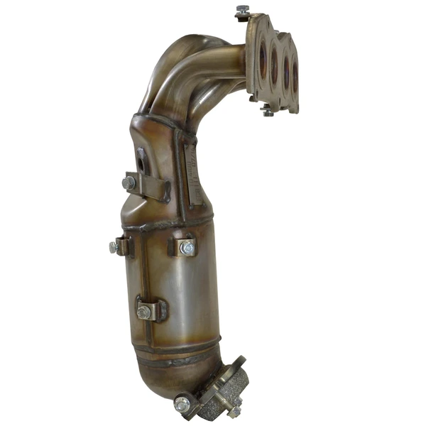 Eastern Catalytic 40632 Catalytic Converter with Integrated Exhaust Manifold, Front Side
