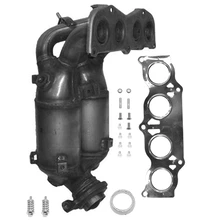 Eastern Catalytic 40703 Catalytic Converter with Integrated Exhaust Manifold, Left Driver Side