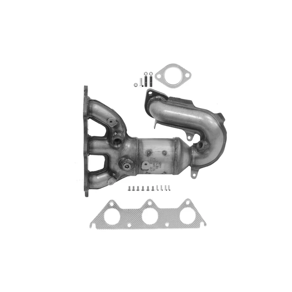 Eastern Catalytic 40777 Catalytic Converter with Integrated Exhaust Manifold, Front Right Passenger Side