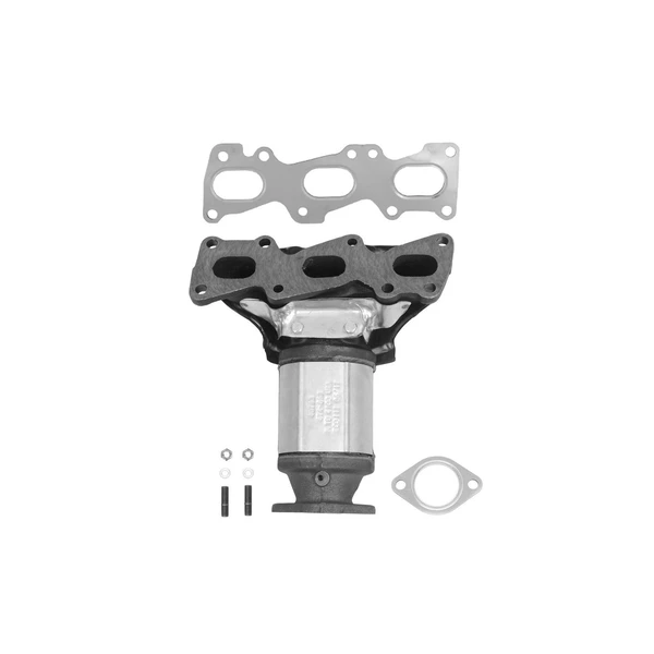 Eastern Catalytic 40793 Catalytic Converter with Integrated Exhaust Manifold, Front Left Driver Side