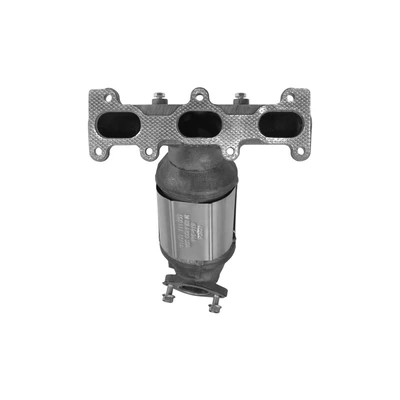 Eastern Catalytic 40806 Catalytic Converter with Integrated Exhaust Manifold, Front Left Driver Side