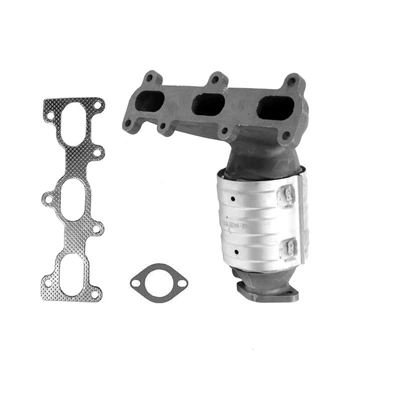 Eastern Catalytic 40807 Catalytic Converter with Integrated Exhaust Manifold, Front Right Passenger Side