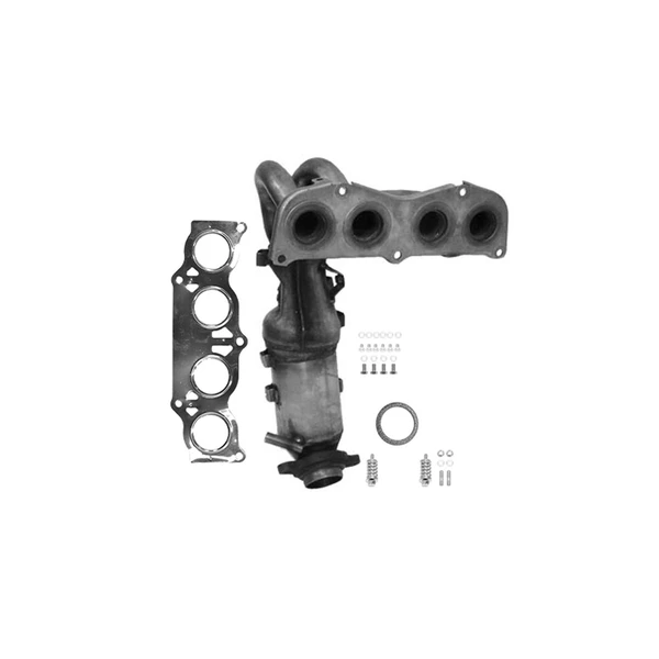 Eastern Catalytic 40821 Catalytic Converter with Integrated Exhaust Manifold, Front Side