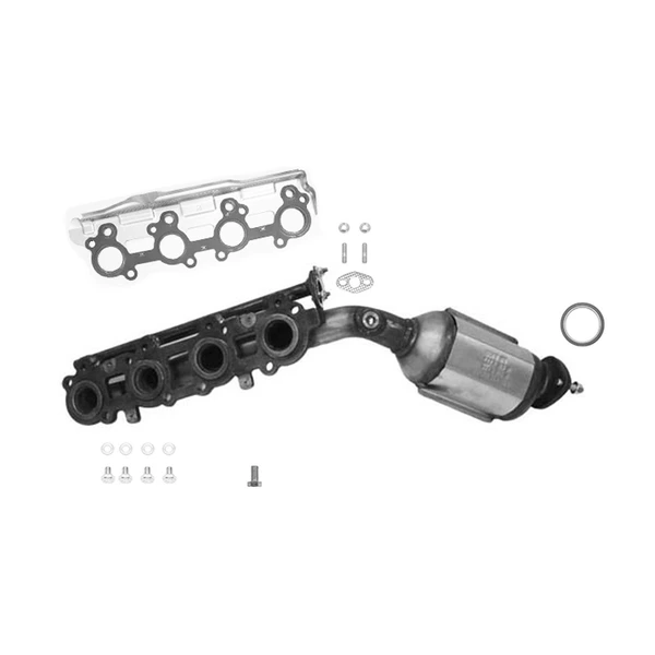 Eastern Catalytic 40828 Catalytic Converter with Integrated Exhaust Manifold, Right Passenger Side