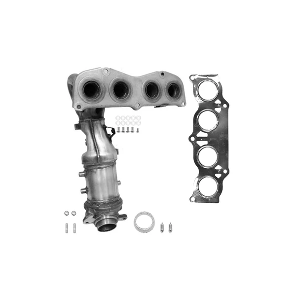 Eastern Catalytic 40842 Catalytic Converter with Integrated Exhaust Manifold, Front Side