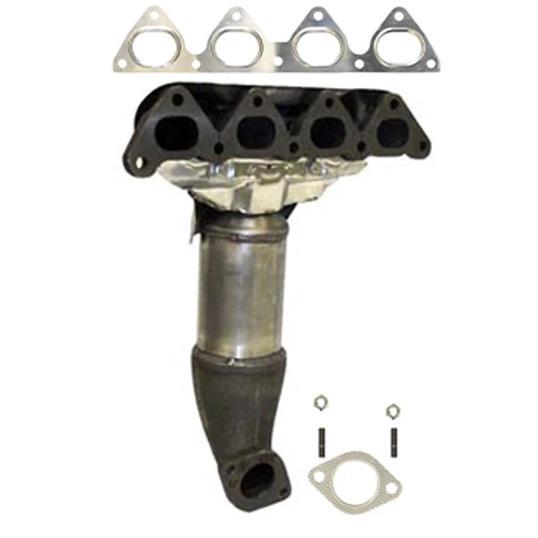 Eastern Catalytic 40846 Catalytic Converter with Integrated Exhaust Manifold, Front Side