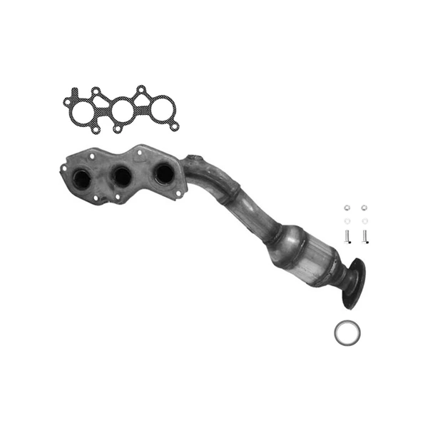 Eastern Catalytic 40854 Catalytic Converter with Integrated Exhaust Manifold, Right Passenger Side