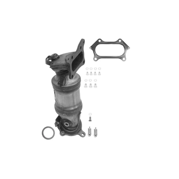 Eastern Catalytic 40870 Catalytic Converter with Integrated Exhaust Manifold, Front Side