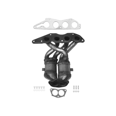 Eastern Catalytic 40900 Catalytic Converter with Integrated Exhaust Manifold, Front Side