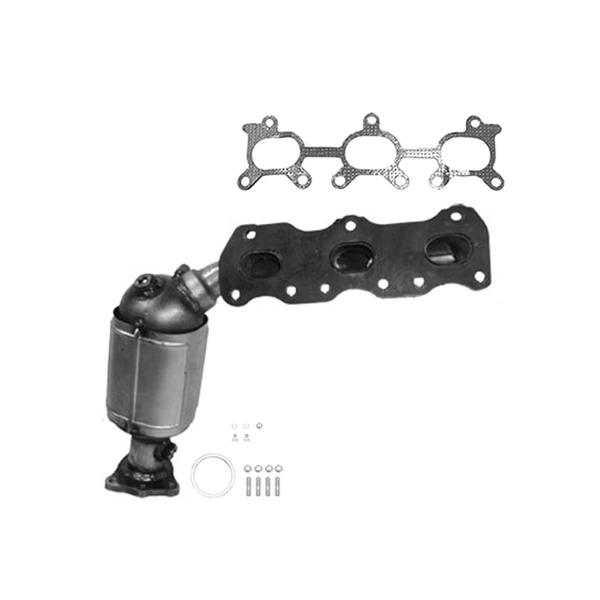 Eastern Catalytic 40941 Catalytic Converter with Integrated Exhaust Manifold, Left Driver Side