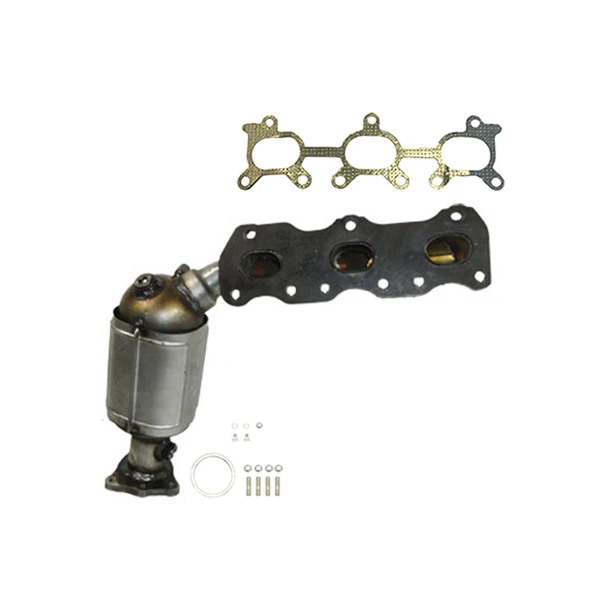 Eastern Catalytic 40941 Catalytic Converter with Integrated Exhaust Manifold, Left Driver Side