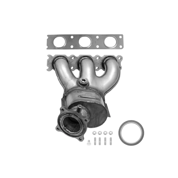 Eastern Catalytic 40973 Catalytic Converter with Integrated Exhaust Manifold, Right Passenger Side