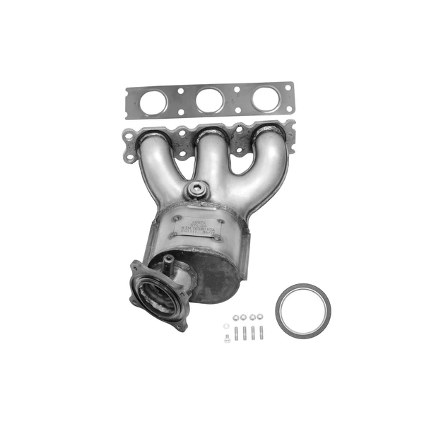 Eastern Catalytic 40974 Catalytic Converter with Integrated Exhaust Manifold, Left Driver Side
