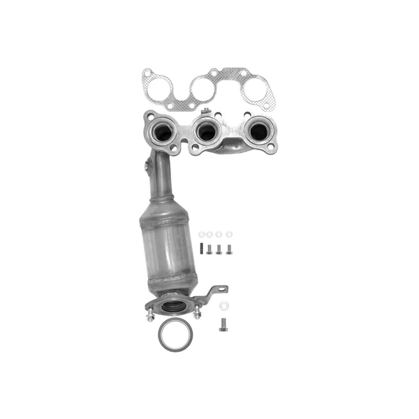 Eastern Catalytic 40373 Catalytic Converter with Integrated Exhaust Manifold, Front Left Driver Side