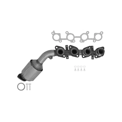 Eastern Catalytic 41005 Catalytic Converter with Integrated Exhaust Manifold, Left Driver Side