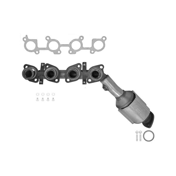 Eastern Catalytic 41006 Catalytic Converter with Integrated Exhaust Manifold, Right Passenger Side