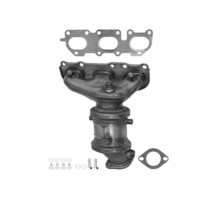 Eastern Catalytic 41025 Catalytic Converter with Integrated Exhaust Manifold, Front Right Passenger Side