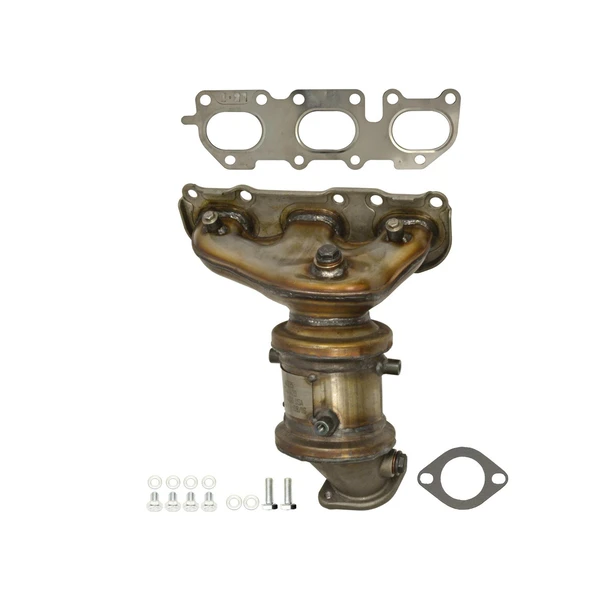 Eastern Catalytic 41025 Catalytic Converter with Integrated Exhaust Manifold, Front Right Passenger Side