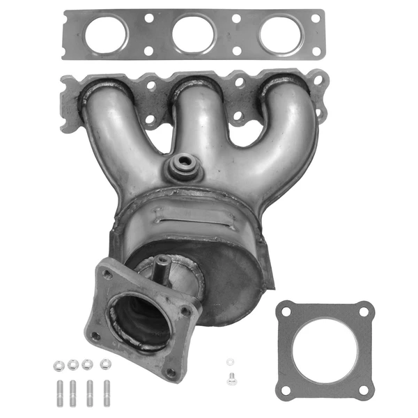 Eastern Catalytic 41163 Catalytic Converter with Integrated Exhaust Manifold, Front Right Passenger Side