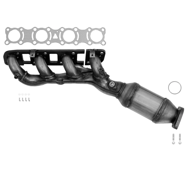 Eastern Catalytic 41168 Catalytic Converter with Integrated Exhaust Manifold, Front Left Driver Side
