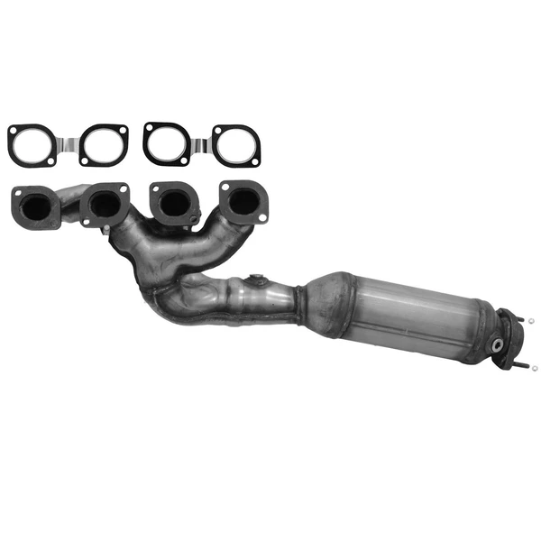 Eastern Catalytic 41177 Catalytic Converter with Integrated Exhaust Manifold, Front Right Passenger Side