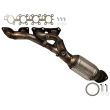 Eastern Catalytic 41301 Catalytic Converter with Integrated Exhaust Manifold, Left Driver Side