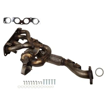 Eastern Catalytic 41308 Catalytic Converter with Integrated Exhaust Manifold, Front Side