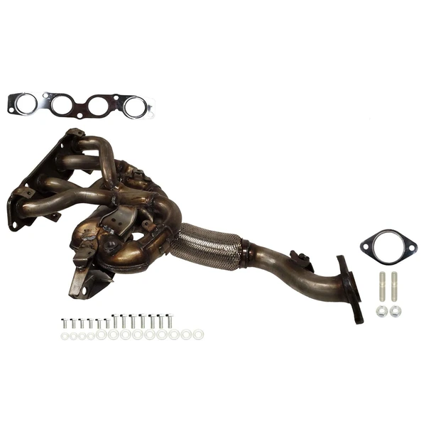 Eastern Catalytic 41310 Catalytic Converter with Integrated Exhaust Manifold, Front Side