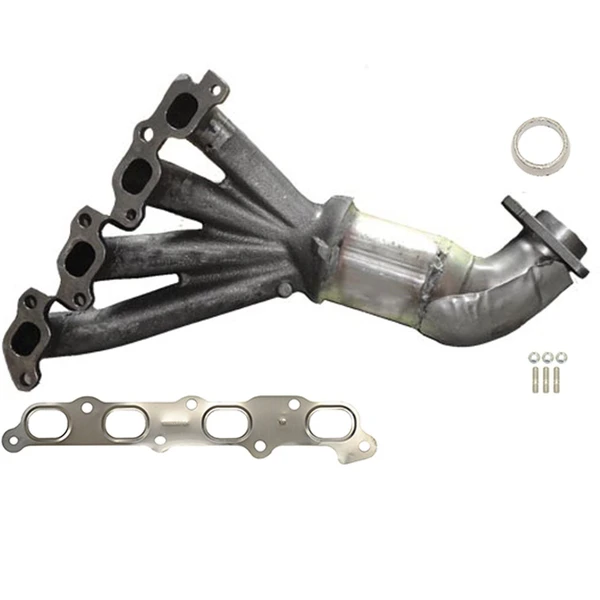 Eastern Catalytic 50458 Catalytic Converter with Integrated Exhaust Manifold, Front Side