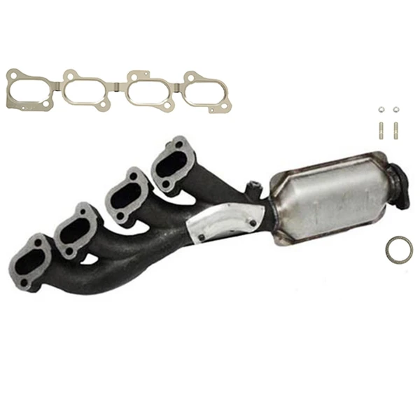 Eastern Catalytic 50465 Catalytic Converter with Integrated Exhaust Manifold, Right Passenger Side