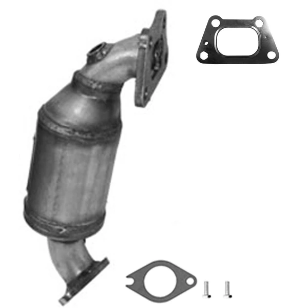 Eastern Catalytic 50495 Catalytic Converter with Integrated Exhaust Manifold, Front Left Driver Side