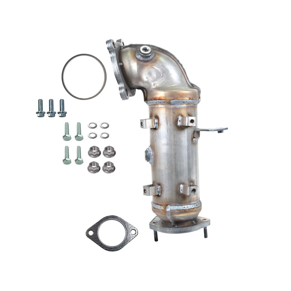 Eastern Catalytic 50617 Catalytic Converter with Integrated Exhaust Manifold, Front Side