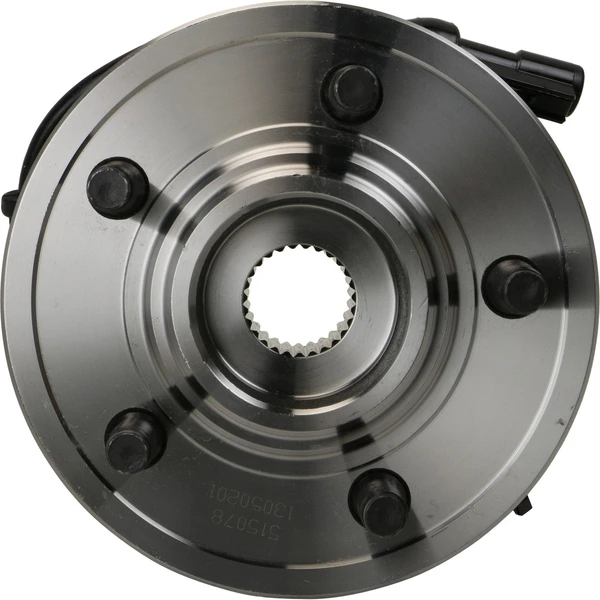 MOOG 515078 Wheel Bearing and Hub Assembly, Front Side